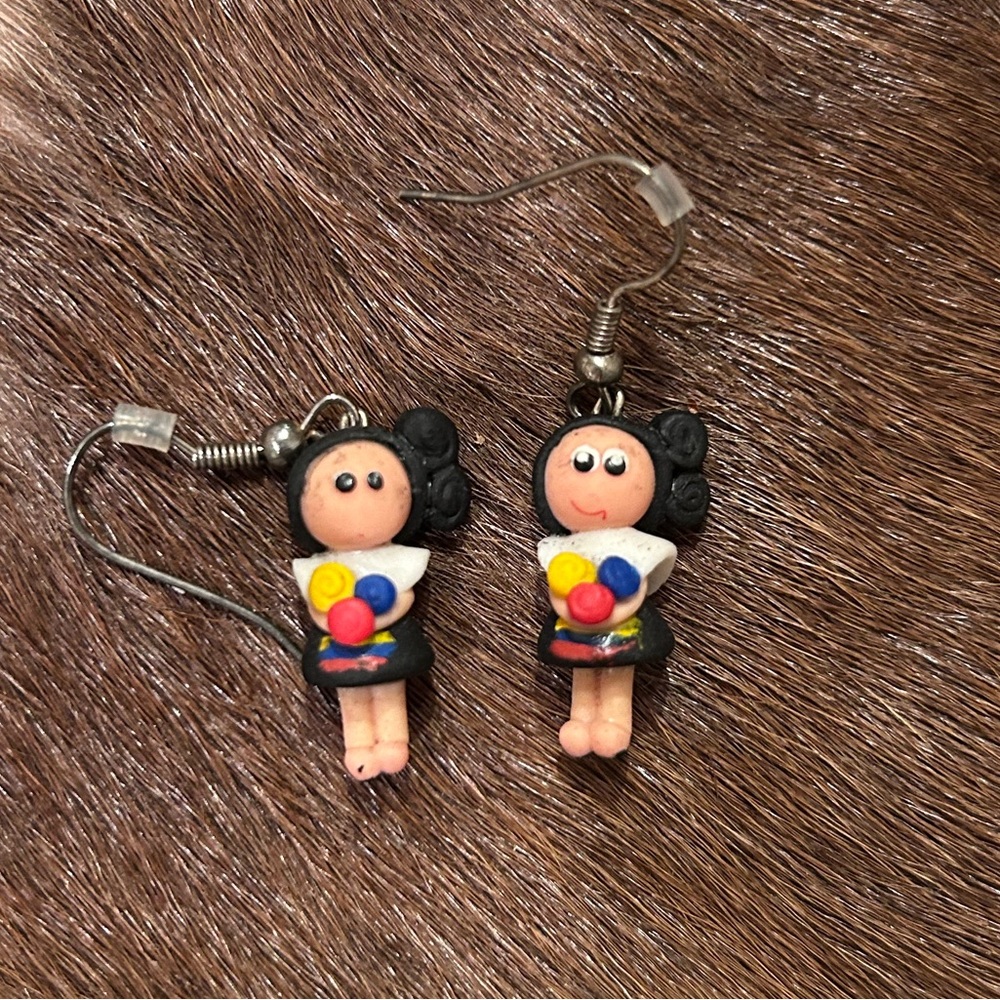 Colorful Earrings South America
